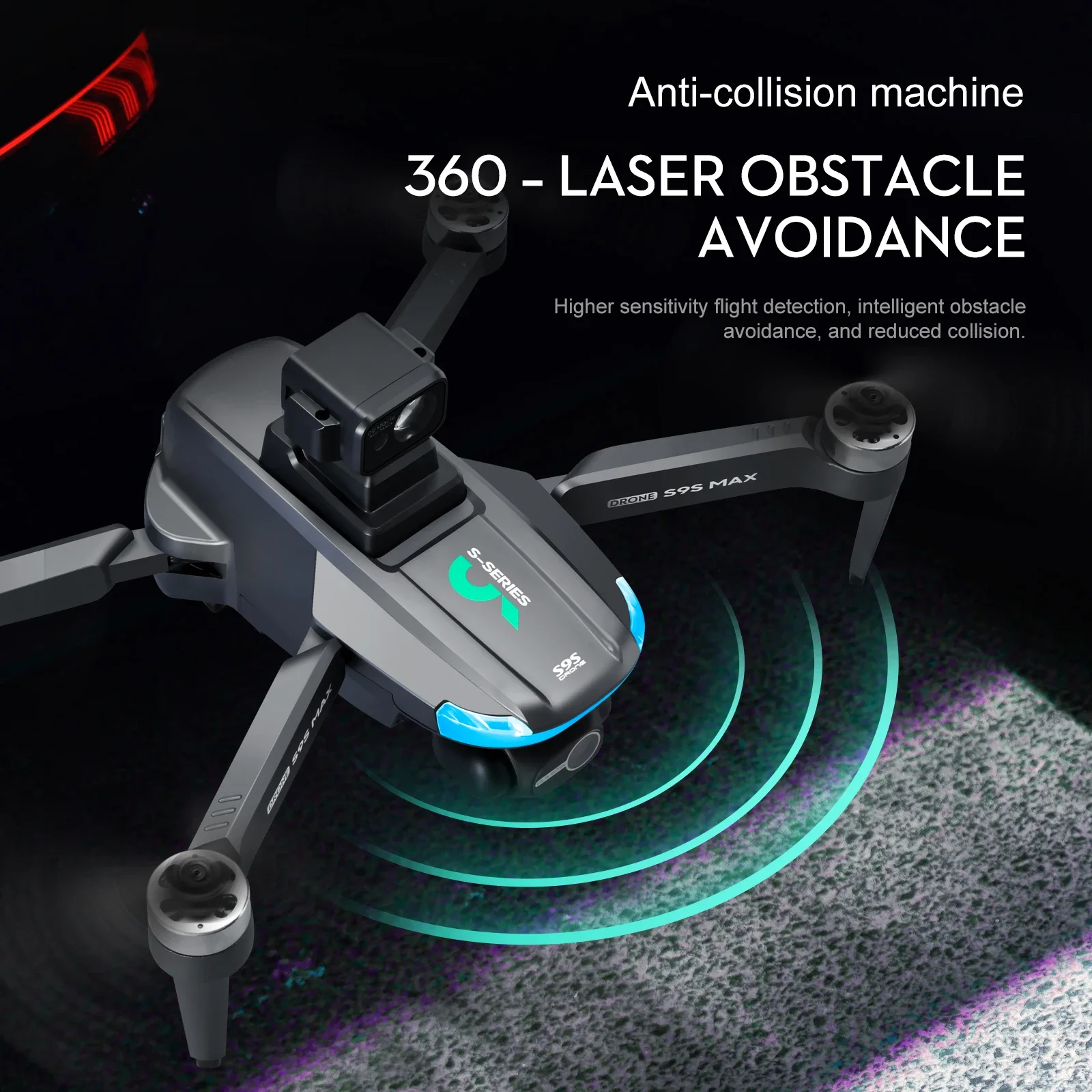 NIEUWE S9S MAX MINI Drone 4K 2 - Drone Camera Night Vision recensie en prijs