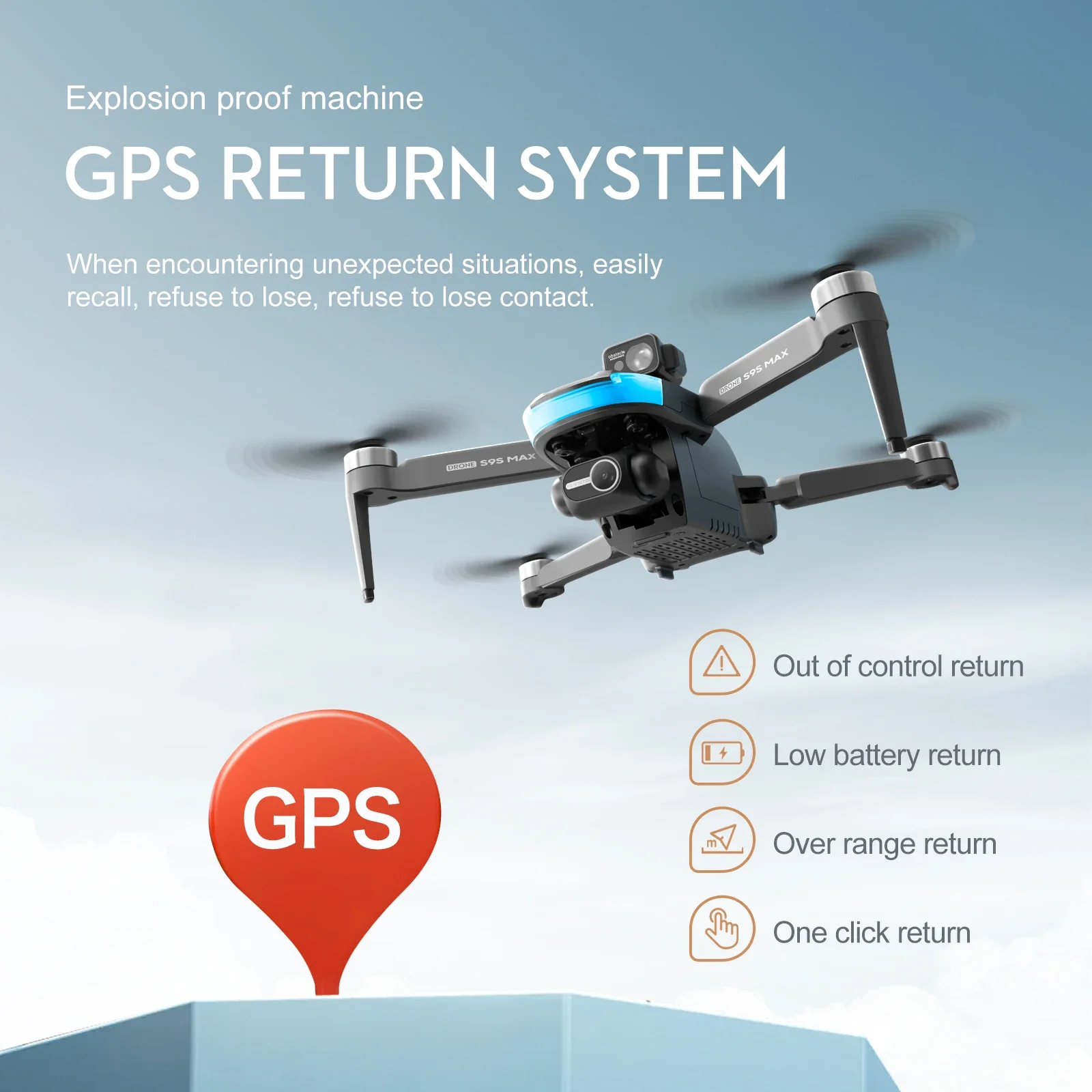 NIEUWE S9S MAX MINI Drone 4K 2 - Drone Camera Night Vision recensie en prijs