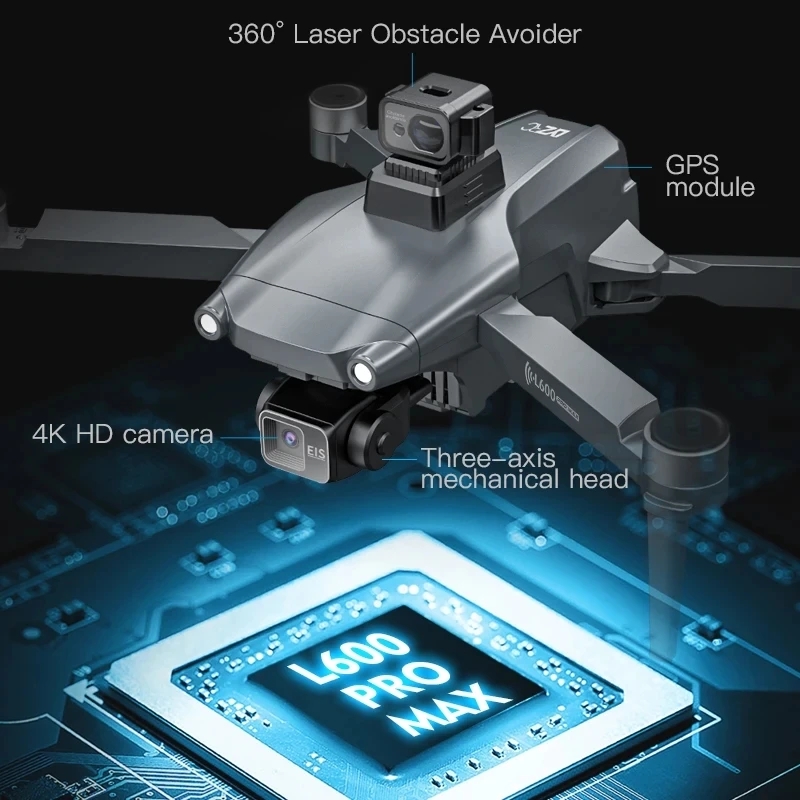 L600 PRO MAX GPS Drone Profess - Drone Camera Night Vision recensie en prijs